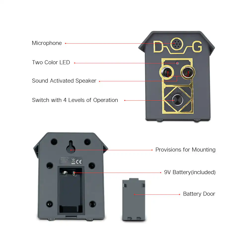 Anti-Barking Ultrasonic Dog House - Image 2