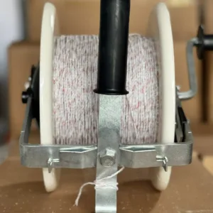 Whistler Farm Supplies 3:1 Premium Electric Fence Reel Handle view